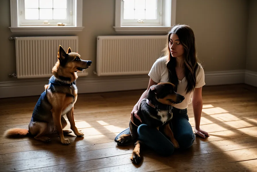 Gros plan des coussinets d'un chien posés sur le bitume brûlant en pleine canicule à Nantes